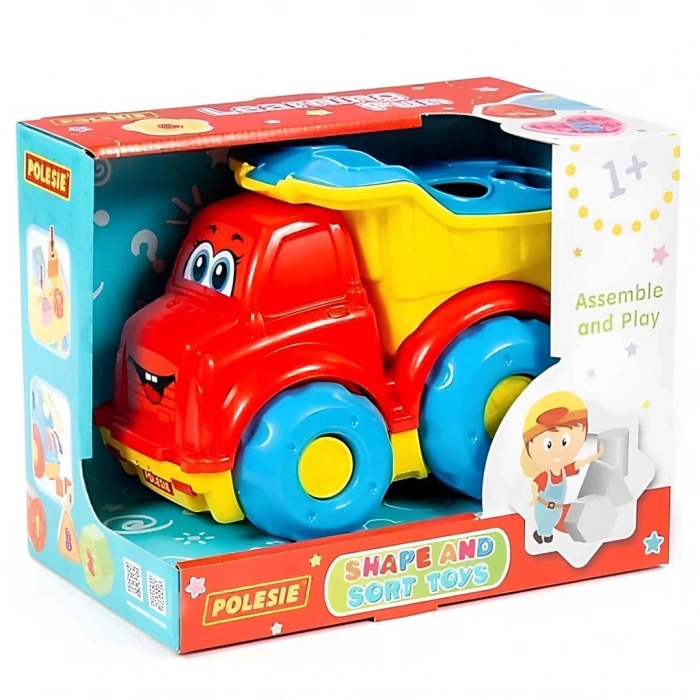 Çocuk Bul-Tak Eğitici Damperli Kamyon 89120