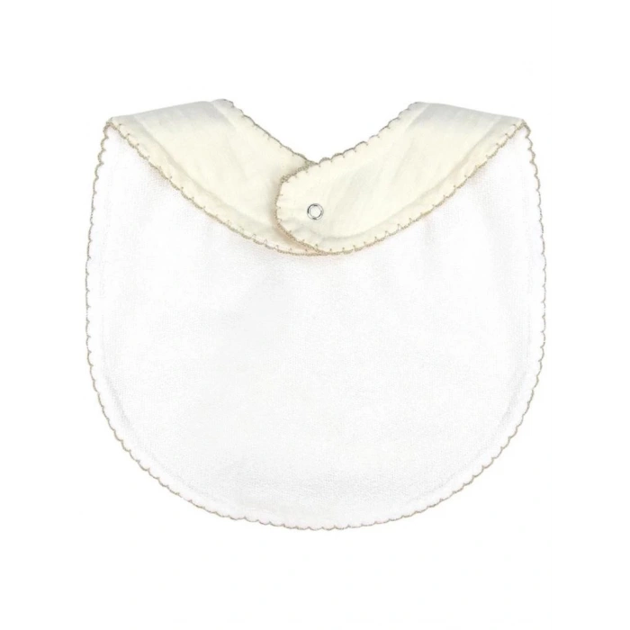 Çocuk Bürümcük Müslin Önlük 811 Ekru
