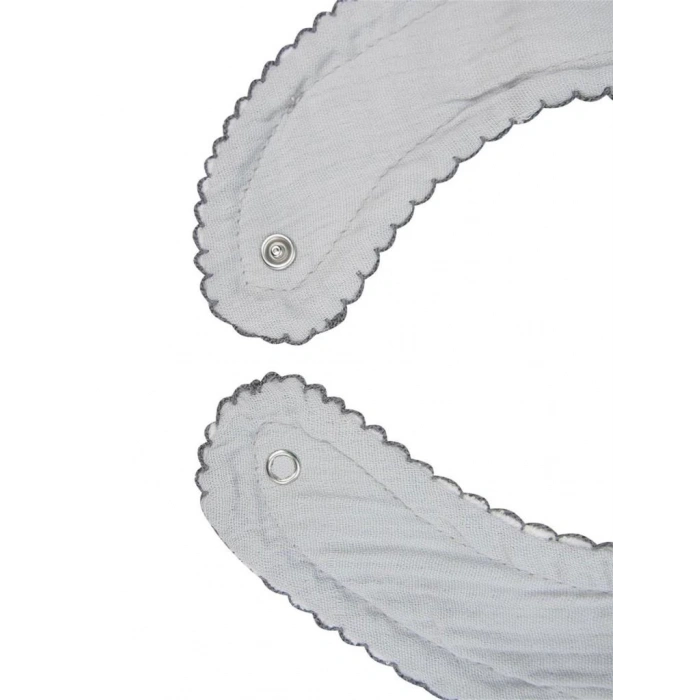 Çocuk Bürümcük Müslin Önlük 811 Gri