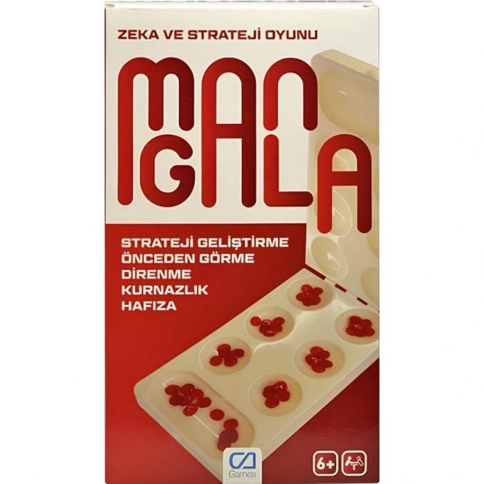 Ca Games Katlanabilir Kilitli Mangala 5186 Taşınabilir Strateji Oyunu