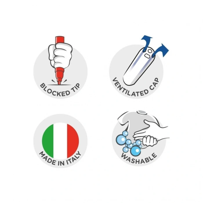 Çocuk Carioca Kokulu Keçeli Boya Kalemi 12Li