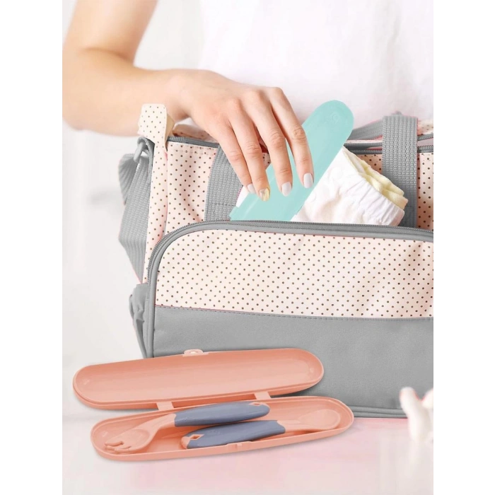    Çatal Kaşık Saklama Kabı 704 Gül Kurusu