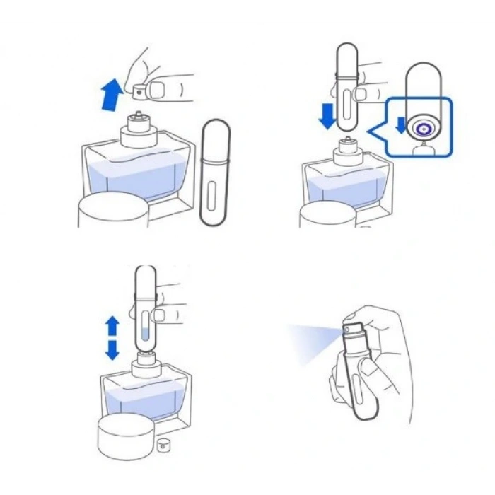 Eğitici Oyuncak Cep Parfüm Şişesi 5ml