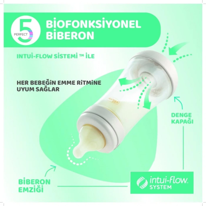 Çocuk Chicco Perfect 5 Antikolik Biberon PP 150 ml Boy