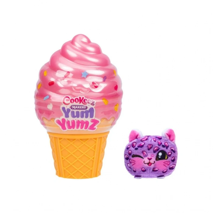 Eğitici Oyuncak CKE07000 Cookeez Makery Yum Yumz Dondurma Tekli Paket Kokulu Peluş