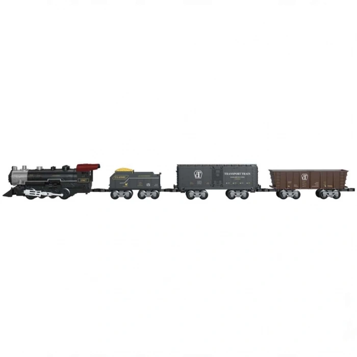 Çocuk Classic Steam Pilli Tren Seti 29 Parça 1613C