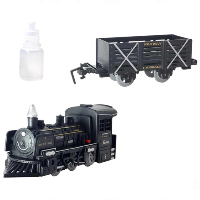 Çocuk Classic Steam Pilli Tren Seti 40 Parça 1603C
