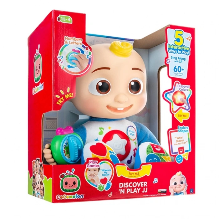 Cocomelon peluş oyuncakla sakinleştirici ve eğitici oyun deneyimi