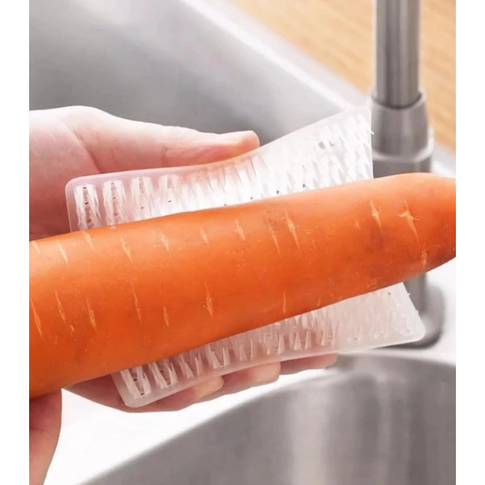 Eğitici Oyuncak Çok Amaçlı Sebze ve Meyve Temizleme Patates Soyma Fırçası