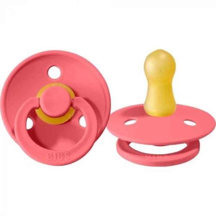 Çocuk Colour Kauçuk Emzik 0-6 Ay Coral