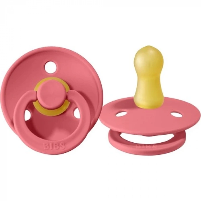 Eğitici Çocuk    Colour Kauçuk Emzik 6-18 Ay Coral