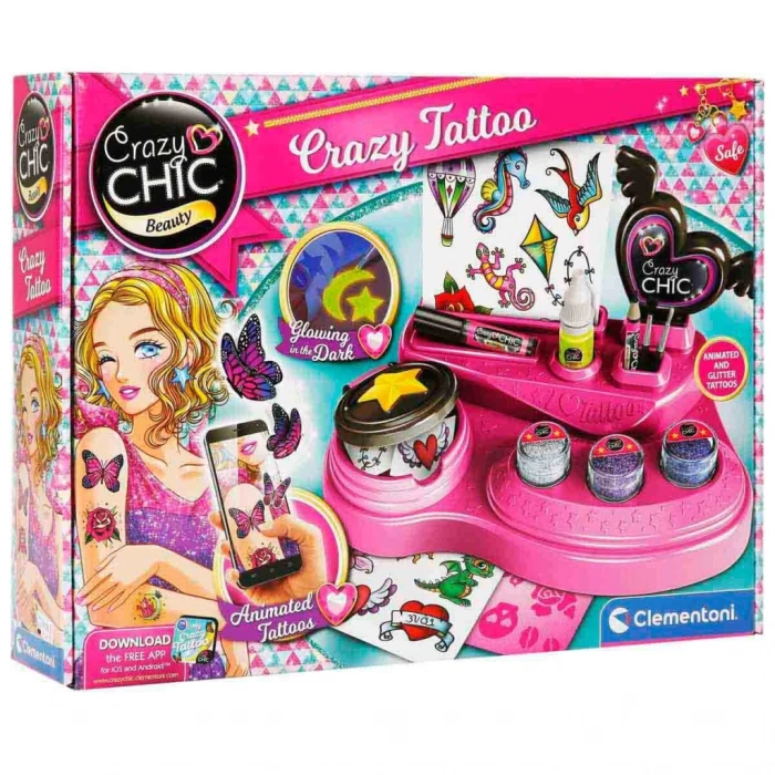 Çocuk Crazy Chic Çılgın Dövmeler