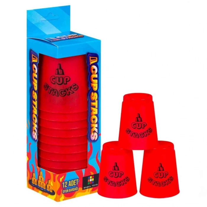 Eğitici Oyuncak  Cup Stacks Bardak Oyunu