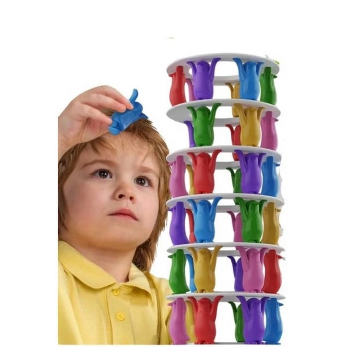 Eğitici Oyuncak Curious & Genius Penguen Tower Denge Oyunu