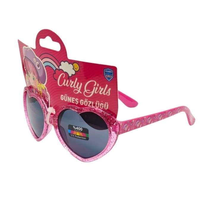Curly çocuk güneş gözlüğü, eğlenceli ve koruyucu tasarımıyla dışarıda aktivite için ideal