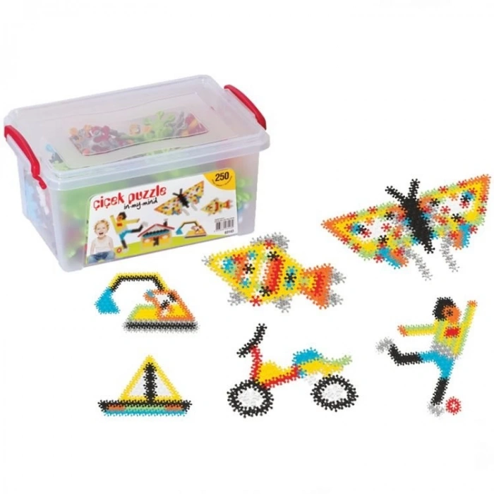 Çocuk Dede Çiçek Puzzle Küçük Boy 250 Parça