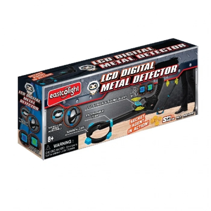Eğitici Çocuk Dijital Sesli Metal Dedektör LCD