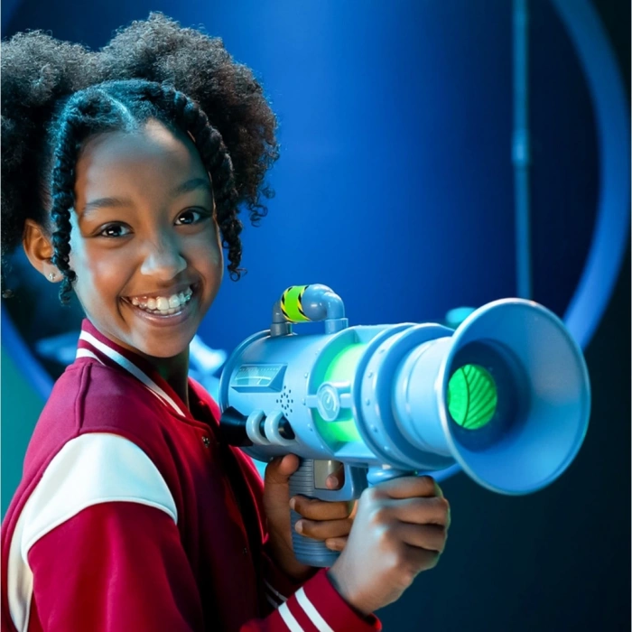 Çocuk DM4 Işıklı Ultra Gaz Tabancası MN406000