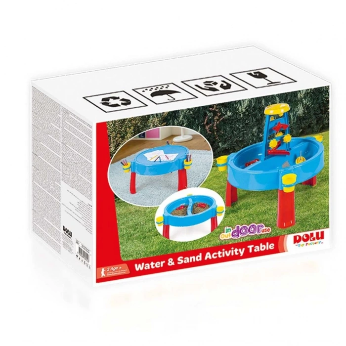 Çocuk Dolu Su ve Kum Aktivite Masası