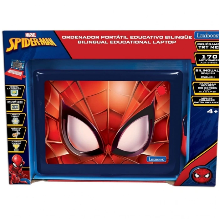 Çocuk Eğitici  Laptop Spider-Man 170 Fonksiyon
