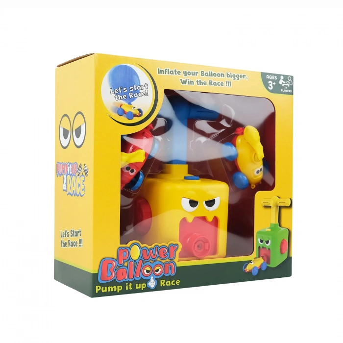 Çocuk Erdem Power Pompalı Balon Şişiren Fırlatıcılı Araba ER-410