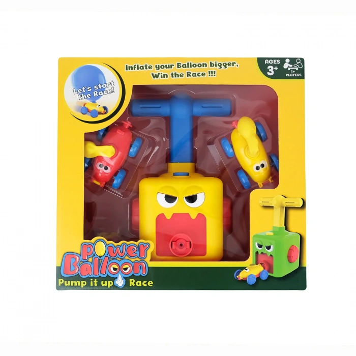Çocuk Erdem Power Pompalı Balon Şişiren Fırlatıcılı Araba ER-410