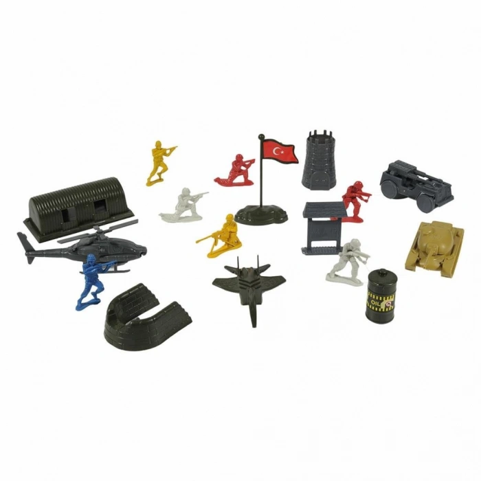 Çocuk ERN-824 Heroes Toys Büyük Asker Seti - Eren Oyuncak