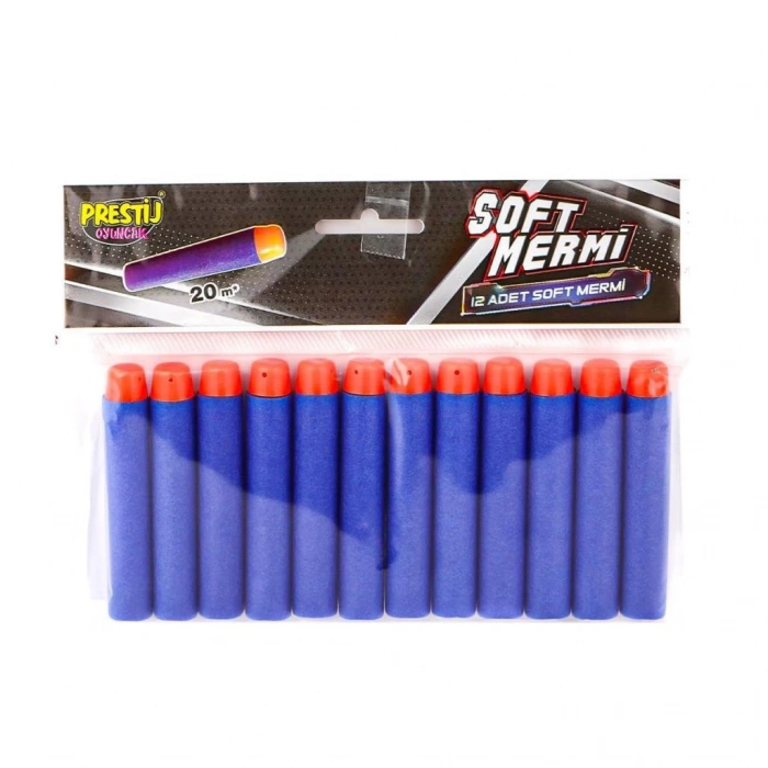 Yedek Yumuşak Dart Mermisi Prestij Oyuncak Güvenli Kullanım