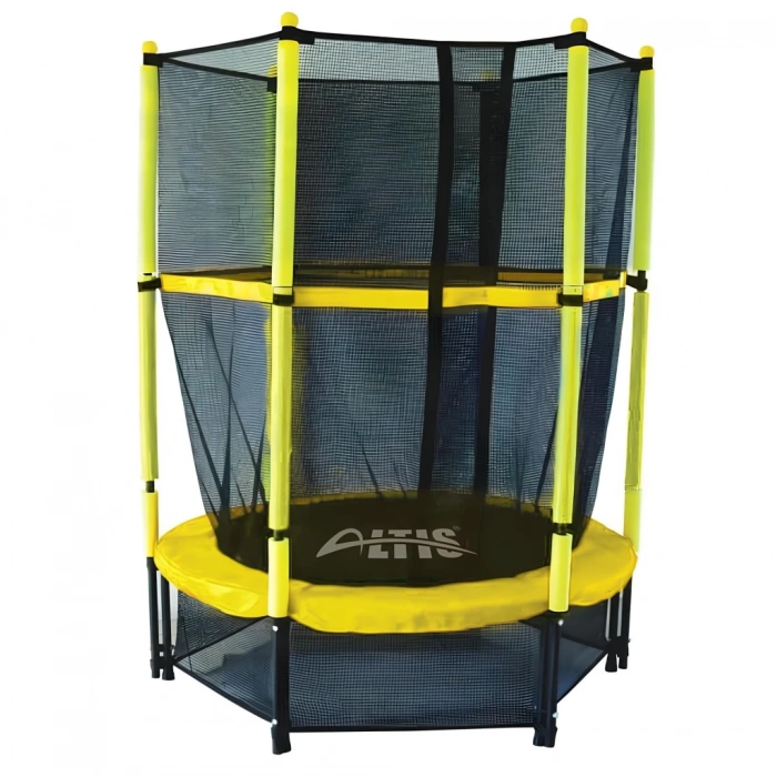 Çocuk Eğitici Oyuncak Fileli Korumalı Trambolin