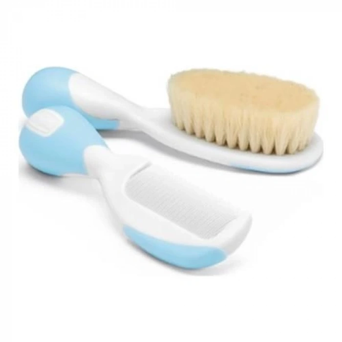 Çocuk Fırça ve Tarak Seti 0 Ay+ Mavi