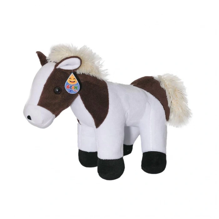 Çocuk FK-2304 Sesli Alaca At 40 cm -Atabey Grantoys