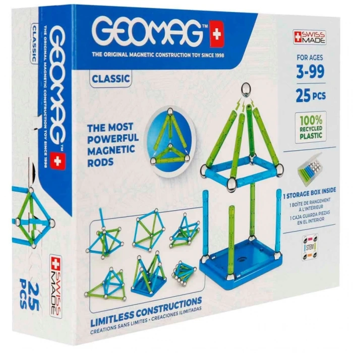 Çocuk Geomag Classic Manyetik Zeka Oyunu 25 Parça S02000275