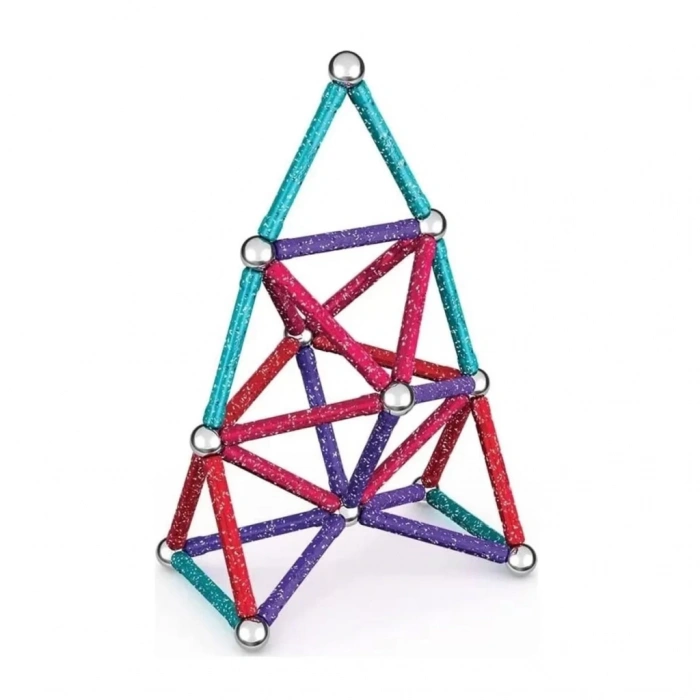 Çocuk Geomag Glitter Manyetik Zeka Oyunu 60 Parça