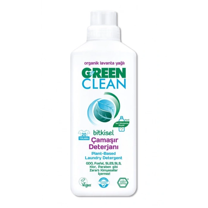 Çocuk Green Clean Bitkisel Çamaşır Deterjanı 1000 ml (20 Yıkama)