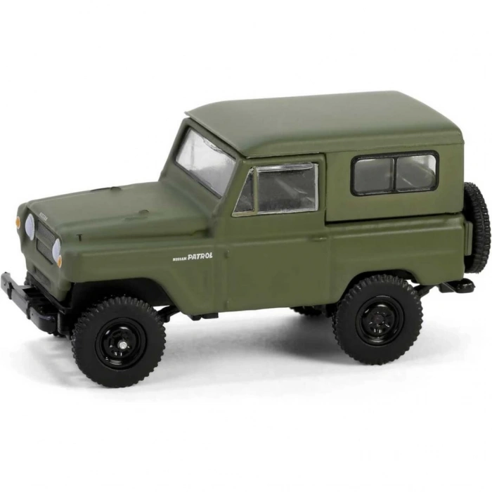 Eğitici Oyuncak  Greenlight 1/64 All-Terrain Series 16- 1962 Patrol Matt Olive Green
