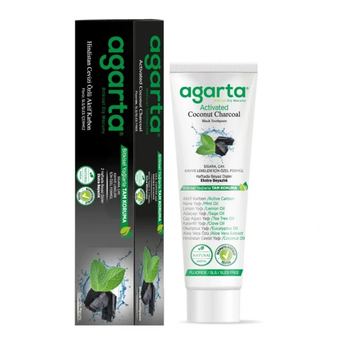 Çocuk Hindistan Cevizi Özlü Aktif Karbon Diş Macunu 100ml