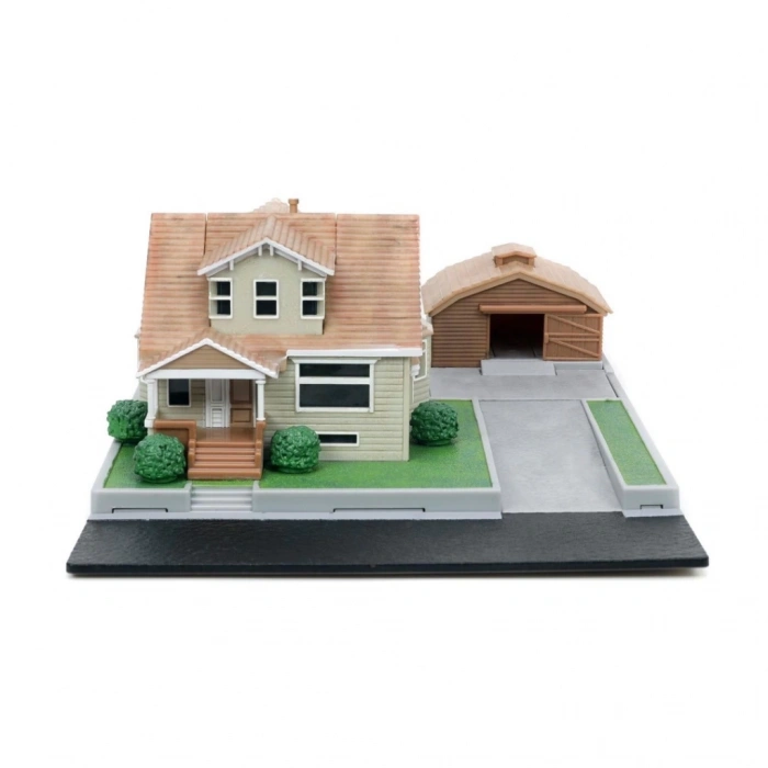 Eğitici Çocuk Hızlı & Öfkeli Nano Domun Evi Diorama Modellemesi