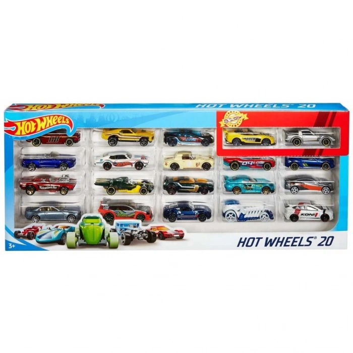 Çocuk Hot Wheels 20li Araba Seti
