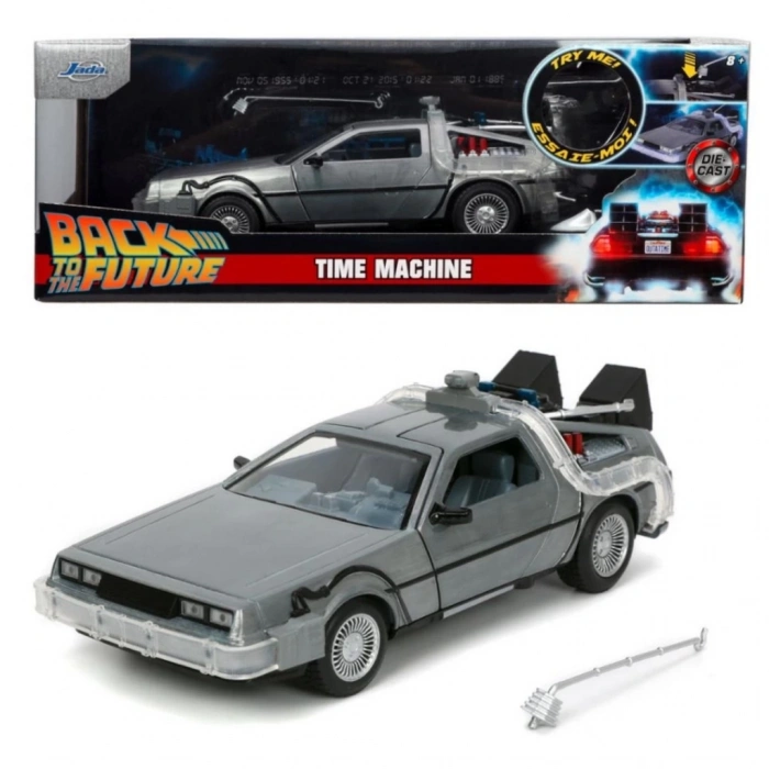 Eğitici Çocuk  Gelişim Jada Geleceğe Dönüş 1 Zaman Makinesi Model Araç