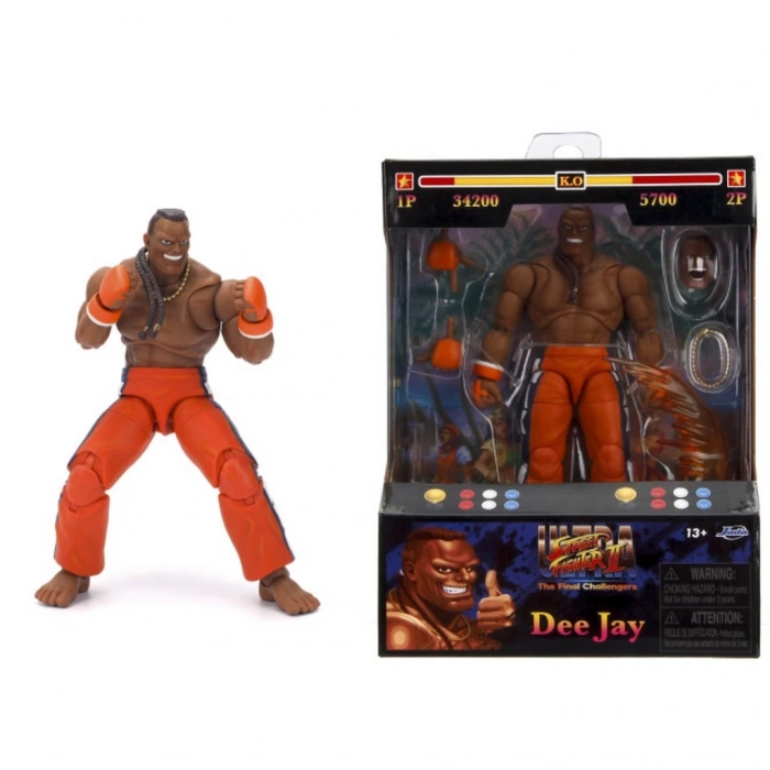 Eğitici Çocuk  Gelişim Jada Street Fighter ll Dee Jay Figür