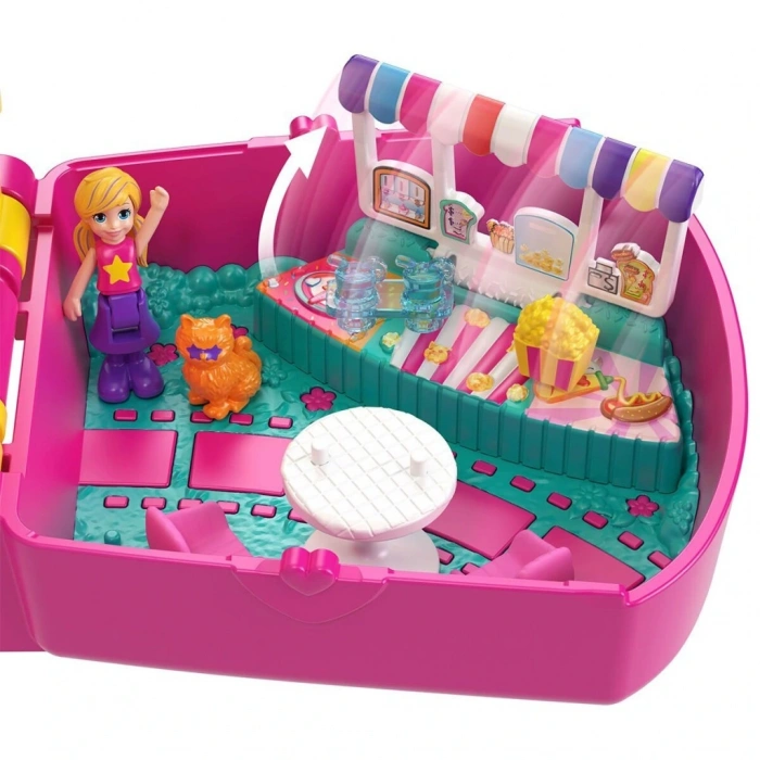Eğitici Oyuncak JFV01 Polly Pocket Kedicik Sineması Mini Oyun Seti