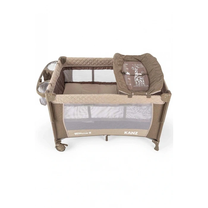 Eğitici Oyuncak Kanz Withme II Anne Yanı Oyun Parkı Kahve