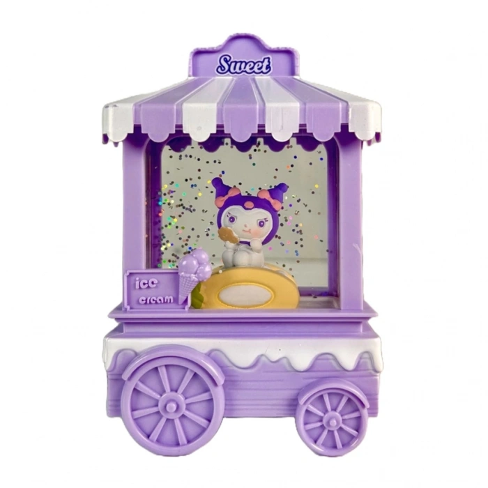 Çocuk Kar Küresi Plastik Dondurma Arabası LLM-HDY0112