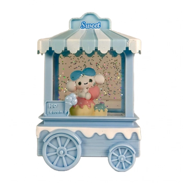 Çocuk Kar Küresi Plastik Dondurma Arabası LLM-HDY0112