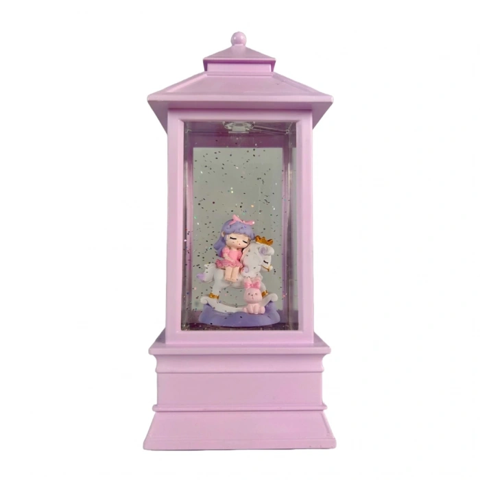 Çocuk Kar Küresi PLastik Fener Büyük Boy LLM-HDY0110