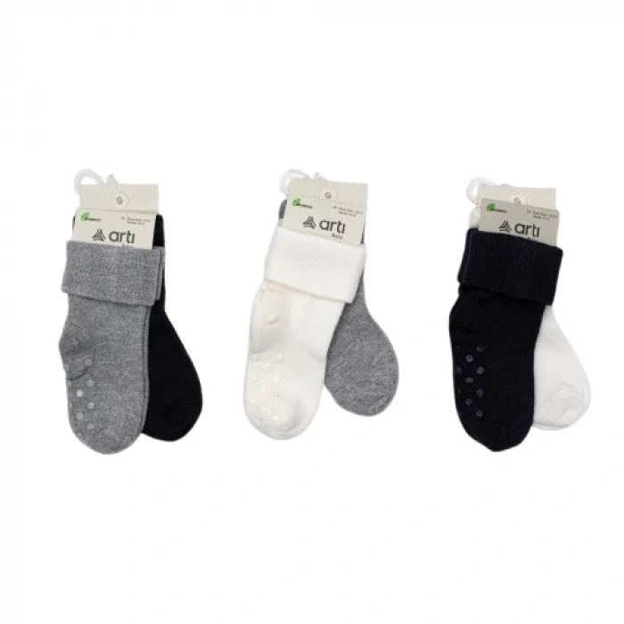 Katamino Ongun Absli Erkek Bebek Soket Çorap Asorti, Konforlu ve Şık Tasarım