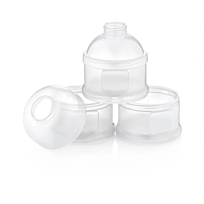 Çocuk Katlı Toz Mama Kabı 545 Karışık Renkli