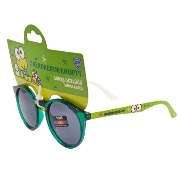 Kerokeroppi çocuk güneş gözlüğü, eğlenceli ve güvenli dış mekan aktiviteleri için tasarlandı