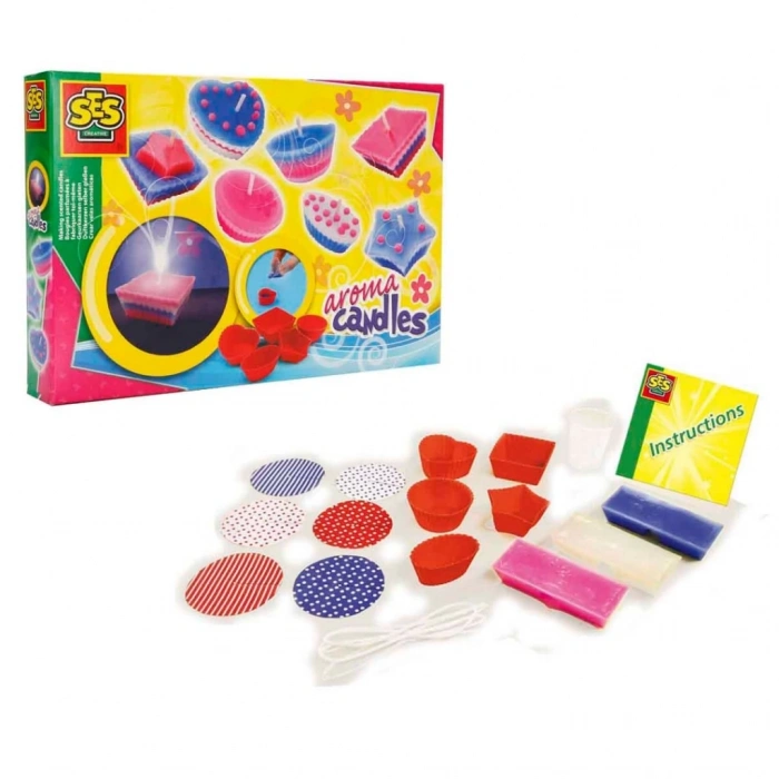 Eğitici Çocuk Kokulu Mum Yapımı