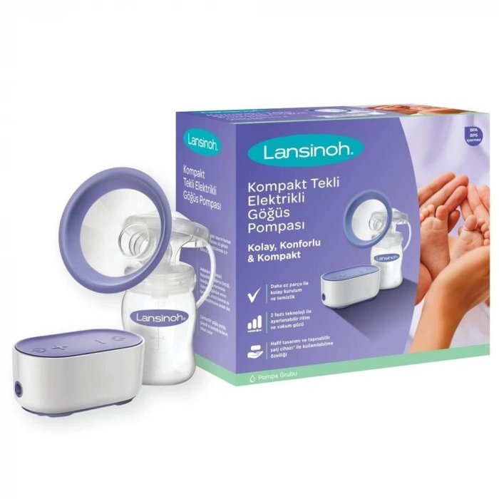 Çocuk Kompakt Tekli Elektrikli Göğüs Pompası